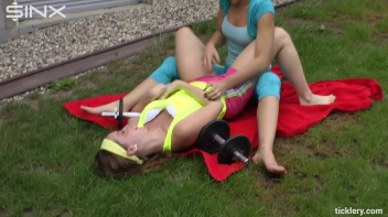 Tickle Toning, The New Fitness Craze - Cam 1 Screencap 33 on sinx.preview.netperv.com