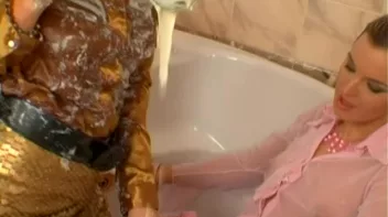 Whipped Cream Covers Two Eurobabes Screencap 19 on sinx.preview.netperv.com