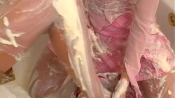 Whipped Cream Covers Two Eurobabes Screencap 47 on sinx.preview.netperv.com