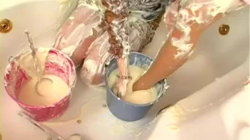 Whipped Cream Covers Two Eurobabes Screencap 57 on sinx.preview.netperv.com