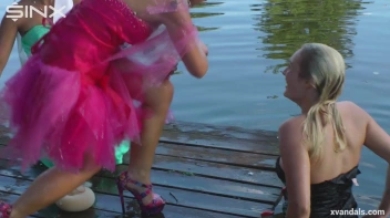 Beauty queens catfight in a lake - Cam 2 Screencap 64 on sinx.preview.netperv.com