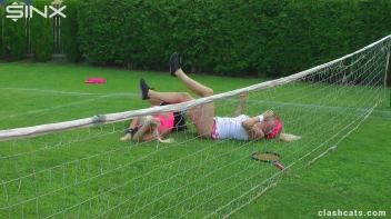 Tennis Girls Catfight and Get Soaking Wet - Cam 1 Screencap 23 on sinx.preview.netperv.com