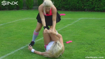 Tennis Girls Catfight and Get Soaking Wet - Cam 1 Screencap 29 on sinx.preview.netperv.com
