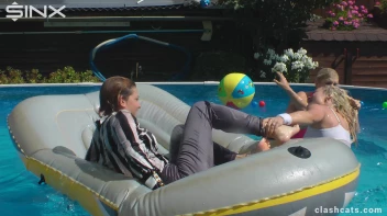 Tennis Girls Catfight and Get Soaking Wet - Cam 1 Screencap 75 on sinx.preview.netperv.com