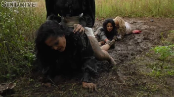 A Lesbian Masterpiece - "Rumble In The Dirt" - It's A Party Of 5: Just A Fine Mess With Pussy & Ass ... Dirty Divas ... Screencap 43 on sinx.preview.netperv.com