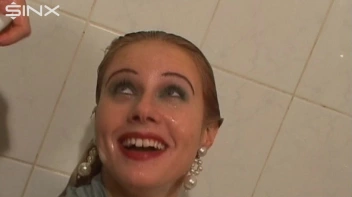 Fully Dressed Ladies Wash Their Hair Together Screencap 23 on sinx.preview.netperv.com