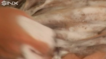 Fully Dressed Ladies Wash Their Hair Together Screencap 26 on sinx.preview.netperv.com