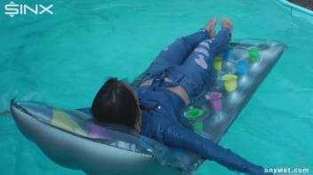 Besties Nearly Get Caught Playing In Backyard Pool! Screencap 34 on sinx.preview.netperv.com