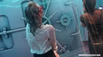 After Work Orgy Rampage Part 2 - Shower Cam Screencap 116 on sinx.preview.netperv.com