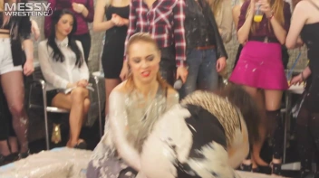 Messy Wrestling: Fashion Freaks Throw Down In The Mud - Watch Them Roar! Screencap 14 on sinx.preview.netperv.com