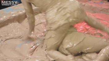 Messy Wrestling: Fashion Freaks Throw Down In The Mud - Watch Them Roar! Screencap 58 on sinx.preview.netperv.com