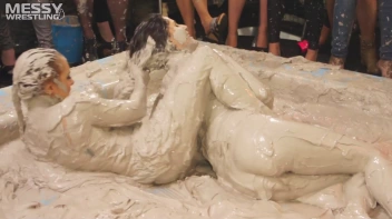 Messy Wrestling: Fashion Freaks Throw Down In The Mud - Watch Them Roar! Screencap 60 on sinx.preview.netperv.com