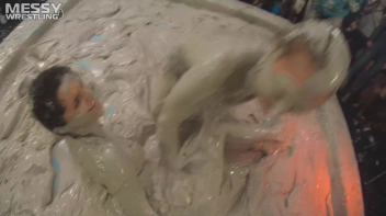 Messy Wrestling: Fashion Freaks Throw Down In The Mud - Watch Them Roar! Screencap 72 on sinx.preview.netperv.com