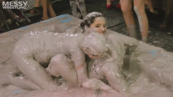 Messy Wrestling: Fashion Freaks Throw Down In The Mud - Watch Them Roar! Screencap 74 on sinx.preview.netperv.com