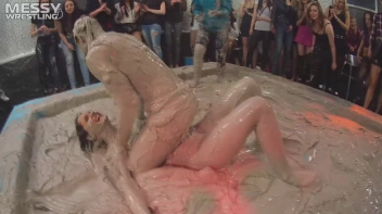 Messy Wrestling: Fashion Freaks Throw Down In The Mud - Watch Them Roar! Screencap 77 on sinx.preview.netperv.com