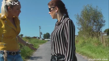 Feisty Europeans Catfight Outside - Cam 2 Screencap 3 on sinx.preview.netperv.com