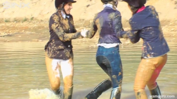 Muddy Catfight Leaves Stable Girls Wet And Messy Screencap 44 on sinx.preview.netperv.com
