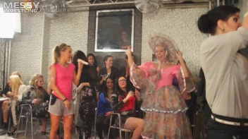 Muddy Wrestling: Fiery Redhead vs. The Old-Timer Screencap 2 on sinx.preview.netperv.com