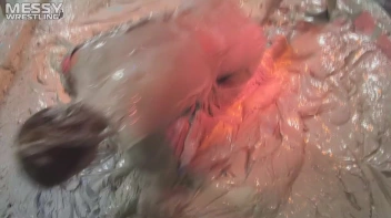 Muddy Wrestling: Fiery Redhead vs. The Old-Timer Screencap 30 on sinx.preview.netperv.com