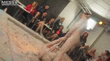 Muddy Wrestling: Fiery Redhead vs. The Old-Timer Screencap 44 on sinx.preview.netperv.com
