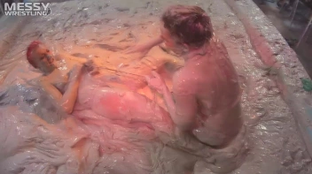 Muddy Wrestling: Fiery Redhead vs. The Old-Timer Screencap 52 on sinx.preview.netperv.com