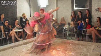 Muddy Wrestling: Fiery Redhead vs. The Old-Timer Screencap 7 on sinx.preview.netperv.com