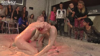 Muddy Wrestling: Fiery Redhead vs. The Old-Timer Screencap 76 on sinx.preview.netperv.com