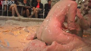 Muddy Wrestling: Fiery Redhead vs. The Old-Timer Screencap 80 on sinx.preview.netperv.com