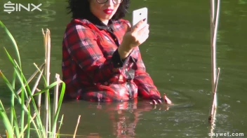 Mysterious Poser Falls Into The River - Cam 1 Screencap 15 on sinx.preview.netperv.com