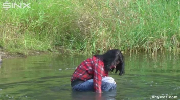 Mysterious Poser Falls Into The River - Cam 1 Screencap 3 on sinx.preview.netperv.com