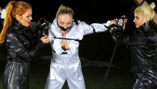 Latest deal - Hot Blonde's Strung Up In Her Shredded Clothes And Suffering - 2