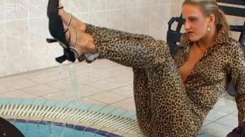 Clothed Bitchy Trio Get Wet In Pool Screencap 57 on sinx.preview.netperv.com