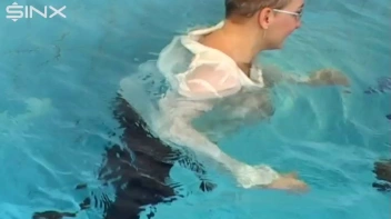 Clothed Bitchy Trio Get Wet In Pool Screencap 76 on sinx.preview.netperv.com