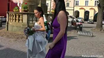 Wedding Day Wet-Down Around Town Screencap 6 on sinx.preview.netperv.com