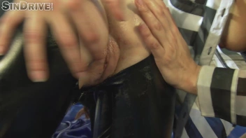 Cock On The Run: Escaped Prisoner Finds Shelter Deep Inside Two Leather Lovers' Assholes Screencap 96 on sinx.preview.netperv.com