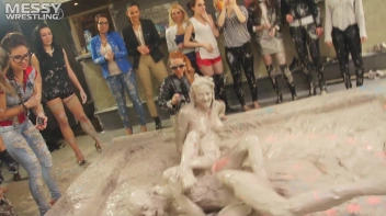 Messy Wrestling: Mud Madness!  No Stopping Till Fully Covered In Slop! Screencap 84 on sinx.preview.netperv.com
