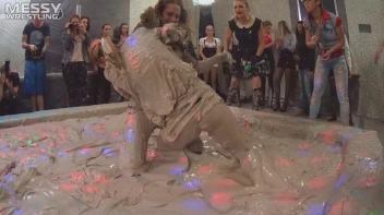 Messy Wrestling: Mud Madness!  No Stopping Till Fully Covered In Slop! Screencap 12 on sinx.preview.netperv.com