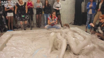 Messy Wrestling: Mud Madness!  No Stopping Till Fully Covered In Slop! Screencap 14 on sinx.preview.netperv.com