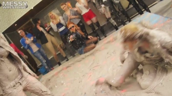 Messy Wrestling: Mud Madness!  No Stopping Till Fully Covered In Slop! Screencap 15 on sinx.preview.netperv.com