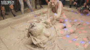 Messy Wrestling: Mud Madness!  No Stopping Till Fully Covered In Slop! Screencap 30 on sinx.preview.netperv.com