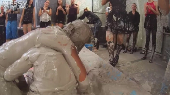 Messy Wrestling: Mud Madness!  No Stopping Till Fully Covered In Slop! Screencap 32 on sinx.preview.netperv.com