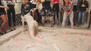 Messy Wrestling: Mud Madness!  No Stopping Till Fully Covered In Slop! Screencap 33 on sinx.preview.netperv.com