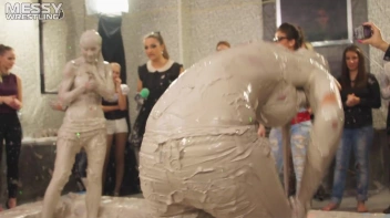 Messy Wrestling: Mud Madness!  No Stopping Till Fully Covered In Slop! Screencap 40 on sinx.preview.netperv.com