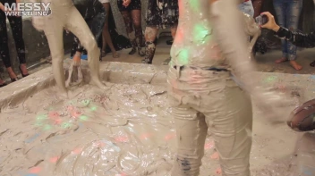 Messy Wrestling: Mud Madness!  No Stopping Till Fully Covered In Slop! Screencap 41 on sinx.preview.netperv.com