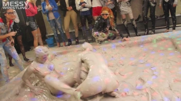 Messy Wrestling: Mud Madness!  No Stopping Till Fully Covered In Slop! Screencap 43 on sinx.preview.netperv.com