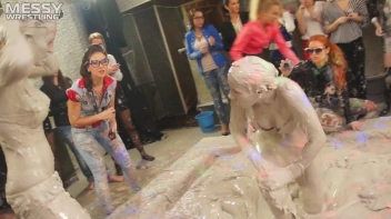 Messy Wrestling: Mud Madness!  No Stopping Till Fully Covered In Slop! Screencap 45 on sinx.preview.netperv.com