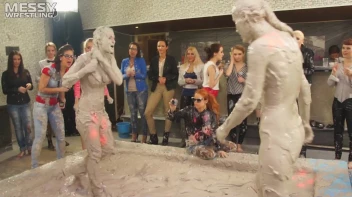 Messy Wrestling: Mud Madness!  No Stopping Till Fully Covered In Slop! Screencap 52 on sinx.preview.netperv.com