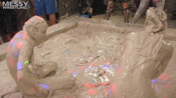 Messy Wrestling: Mud Madness!  No Stopping Till Fully Covered In Slop! Screencap 56 on sinx.preview.netperv.com