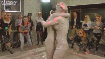 Messy Wrestling: Mud Madness!  No Stopping Till Fully Covered In Slop! Screencap 57 on sinx.preview.netperv.com