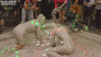 Messy Wrestling: Mud Madness!  No Stopping Till Fully Covered In Slop! Screencap 59 on sinx.preview.netperv.com